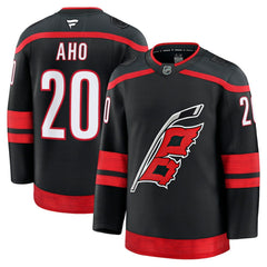 NHL Sebastian Aho Carolina Hurricanes Fanatics Home Premium Jersey - Black