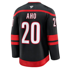 NHL Sebastian Aho Carolina Hurricanes Fanatics Home Premium Jersey - Black