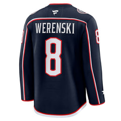 NHL Zach Werenski Columbus Blue Jackets Fanatics Home Premium Jersey - Navy