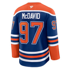 NHL Connor McDavid Edmonton Oilers Fanatics Home Premium Jersey - Royal