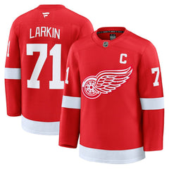 NHL Dylan Larkin Detroit Red Wings Fanatics Home Premium Jersey - Red