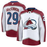 NHL Nathan MacKinnon Colorado Avalanche Fanatics Away Premium Jersey - White