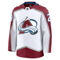 NHL Nathan MacKinnon Colorado Avalanche Fanatics Away Premium Jersey - White