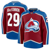 NHL Nathan MacKinnon Colorado Avalanche Fanatics Home Premium Jersey - Burgundy