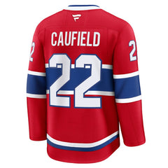 NHL Cole Caufield Montreal Canadiens Fanatics Home Premium Jersey - Red