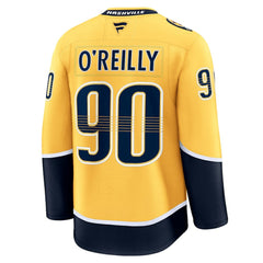 NHL Ryan O'Reilly Nashville Predators Fanatics Home Premium Jersey - Yellow
