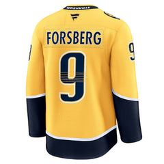 NHL Filip Forsberg Nashville Predators Fanatics Home Premium Jersey - Gold
