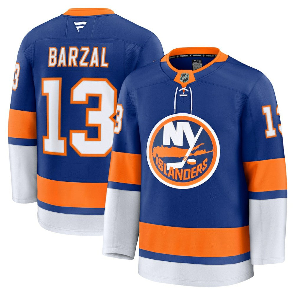 NHL Mathew Barzal New York Islanders Fanatics Home Premium Jersey - Royal