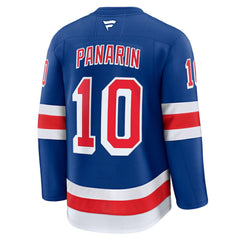 NHL Artemi Panarin New York Rangers Fanatics Home Premium Jersey - Blue