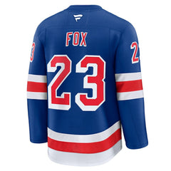 NHL Adam Fox New York Rangers Fanatics Home Premium Jersey - Blue