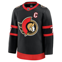 NHL Brady Tkachuk Ottawa Senators Fanatics Home Premium Jersey - Black