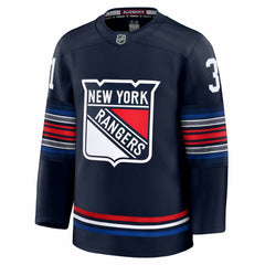 NHL Igor Shesterkin New York Rangers Fanatics Alternate Premium Jersey - Navy