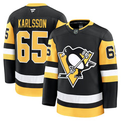 NHL Erik Karlsson Pittsburgh Penguins Fanatics Home Premium Jersey - Black