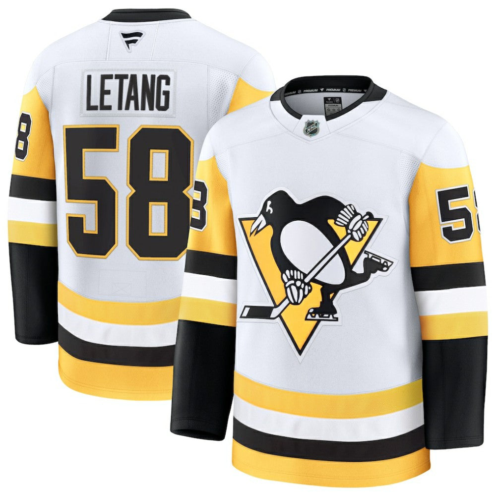 NHL Kris Letang Pittsburgh Penguins Fanatics Premium Jersey - White