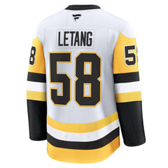 NHL Kris Letang Pittsburgh Penguins Fanatics Premium Jersey - White
