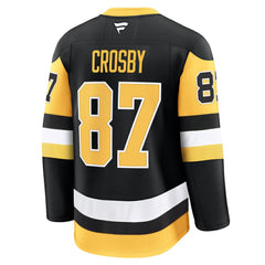 NHL Sidney Crosby Pittsburgh Penguins Fanatics Home Premium Jersey - Black