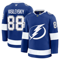 NHL Andrei Vasilevskiy Tampa Bay Lightning Fanatics Home Premium Jersey - Blue