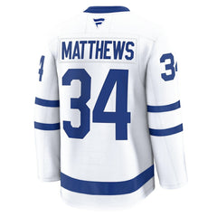 NHL Auston Matthews Toronto Maple Leafs Fanatics Away Premium Jersey - White