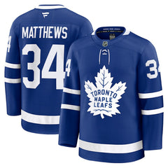 NHL Auston Matthews Toronto Maple Leafs Fanatics Home Premium Jersey - Blue