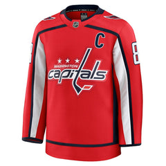 NHL Alexander Ovechkin Washington Capitals Fanatics Home Premium Jersey - Red