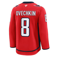 NHL Alexander Ovechkin Washington Capitals Fanatics Home Premium Jersey - Red