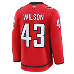 NHL Tom Wilson Washington Capitals Fanatics Home Premium Jersey - Red