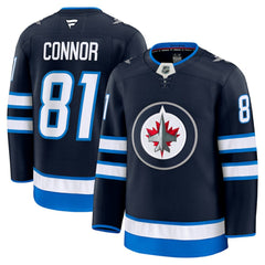 NHL Kyle Connor Winnipeg Jets Fanatics Home Premium Jersey - Navy
