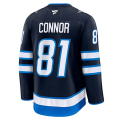 NHL Kyle Connor Winnipeg Jets Fanatics Home Premium Jersey - Navy