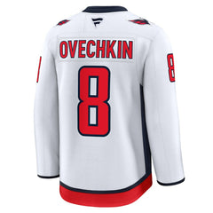 NHL Alexander Ovechkin Washington Capitals Fanatics Away Premium Jersey - White