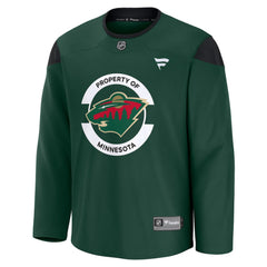 NHL Minnesota Wild Fanatics Practice Jersey - Green