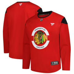 NHL Chicago Blackhawks Fanatics Practice Jersey - Red