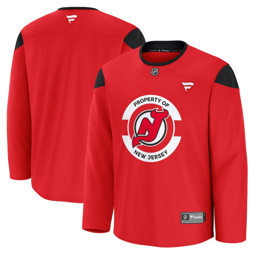 NHL New Jersey Devils Fanatics Practice Jersey - Red
