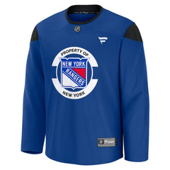 NHL New York Rangers Fanatics Practice Jersey - Blue