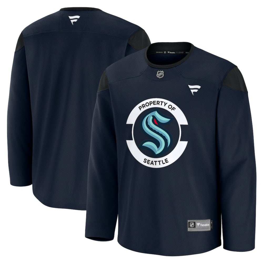 NHL Seattle Kraken Fanatics Practice Jersey - Navy