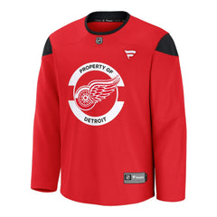 NHL Detroit Red Wings Fanatics Practice Jersey - Red