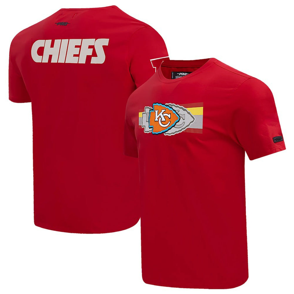 Kansas City Chiefs Pro Standard Retro Striper T-Shirt Red