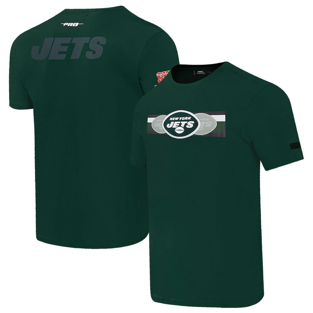 New York Jets Pro Standard Retro Striper T-Shirt Green