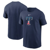 Texas Rangers Nike Americana T-Shirt - Navy T-shirts