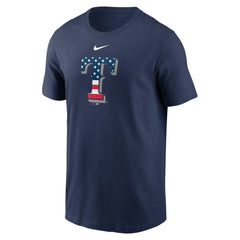 Texas Rangers Nike Americana T-Shirt - Navy T-shirts