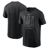 Miami Marlins Nike Fashion Local T-Shirt - Black T-shirts
