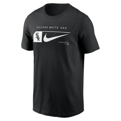 Chicago White Sox Nike Fashion Graphic Swoosh T-Shirt - Black T-shirts