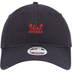 USWNT New Era Women's Throwback 9TWENTY Adjustable Hat Navy