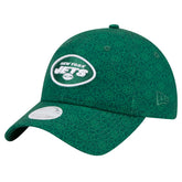 New York Jets New Era Women's Smiley 9TWENTY Adjustable Hat Green