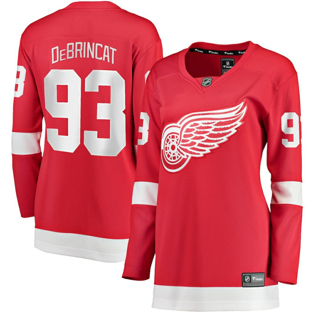 NHL Alex DeBrincat Detroit Red Wings Fanatics Women's Home Breakaway Jersey - Red