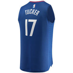 NBA PJ Tucker LA Clippers Youth Fast Break Player Jersey - Icon Edition - Royal
