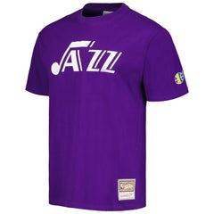 Utah Jazz Hardwood Classics Nights Premium T-Shirt Purple