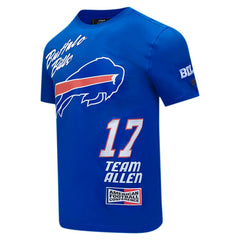 Josh Allen Buffalo Bills Pro Standard Fast Lane Name & Number Player T-Shirt Royal
