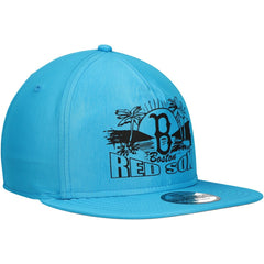 Boston Red Sox New Era Neon Golfer Snapback Hat - Blue Hats