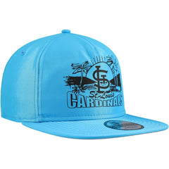 St. Louis Cardinals New Era Neon Golfer Snapback Hat - Blue Hats