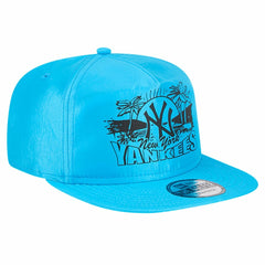 New York Yankees New Era Neon Golfer Snapback Hat - Blue Hats